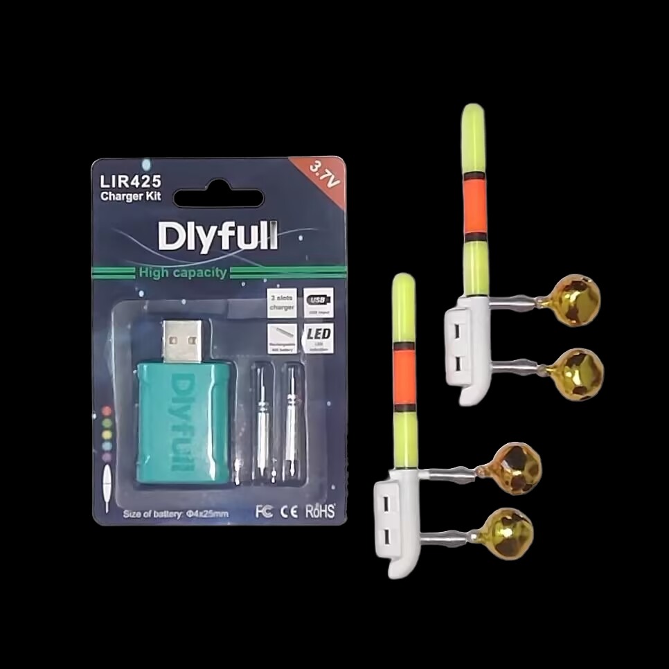 Fish Alarm - 5-piece Set Including 2pcs Bite Indicators