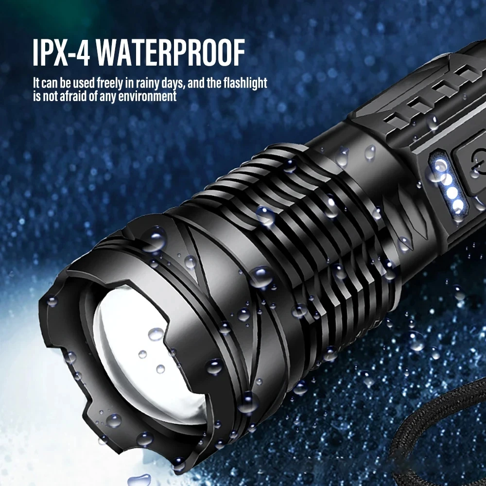 Powerful LED Flashlight Rechar - огляд і ціна Fishing Light