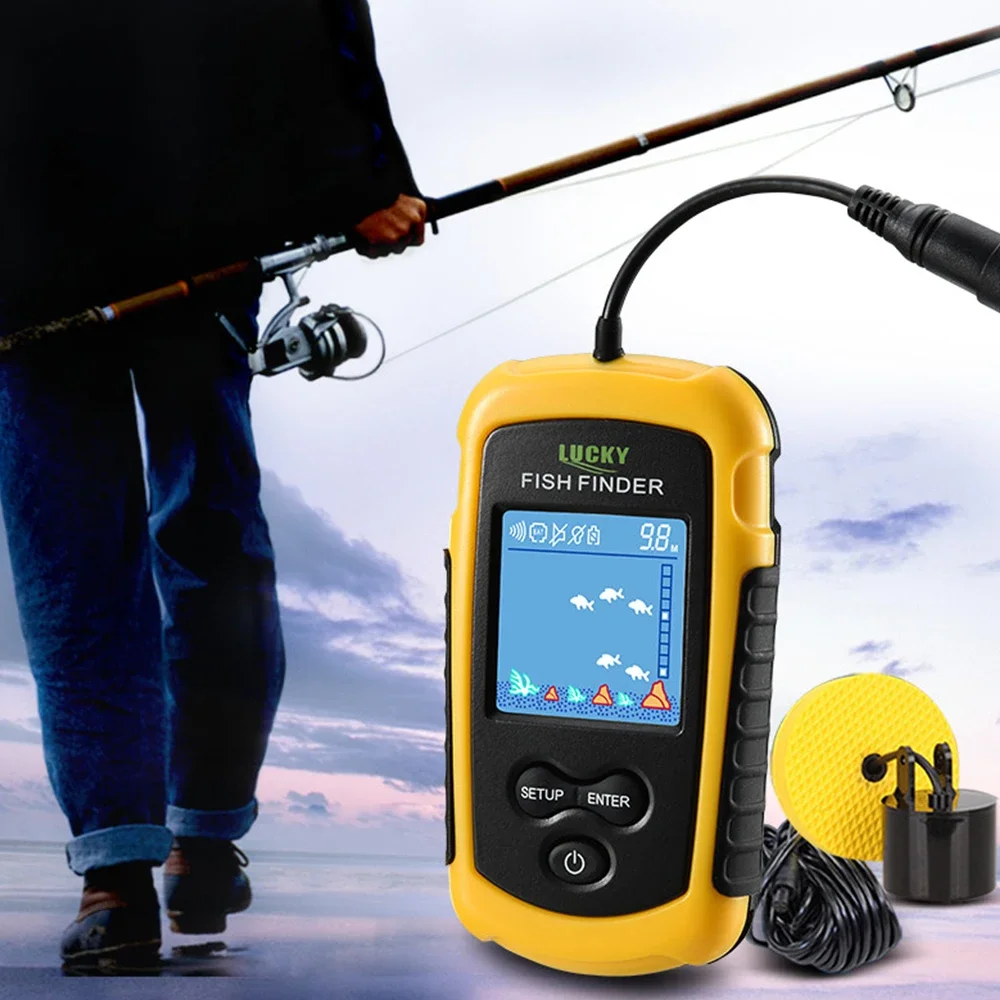 Lucky LCD Color Screen Portabl - огляд і ціна Fish Finder Cable