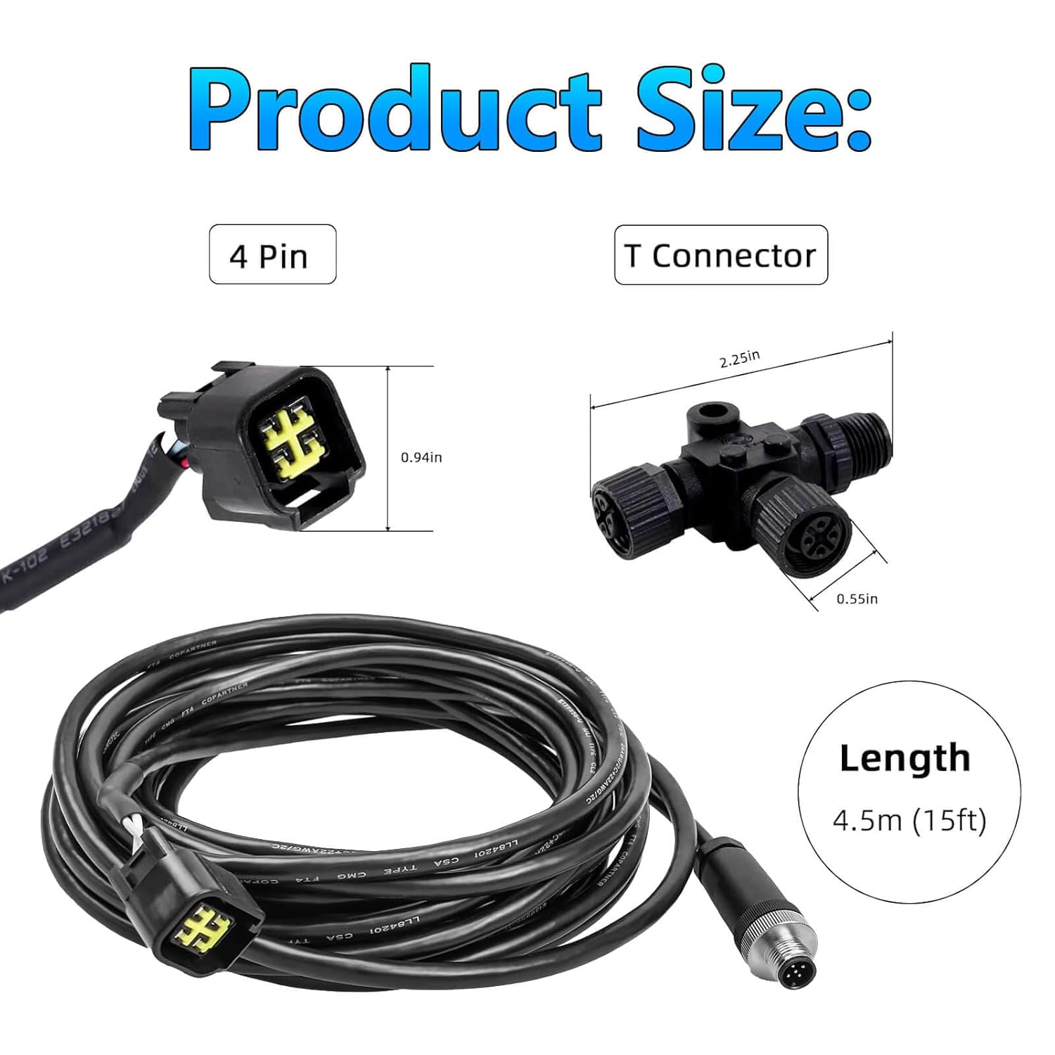 Engine Interface Cable NMEA200 - огляд і ціна Fish Finder Cable