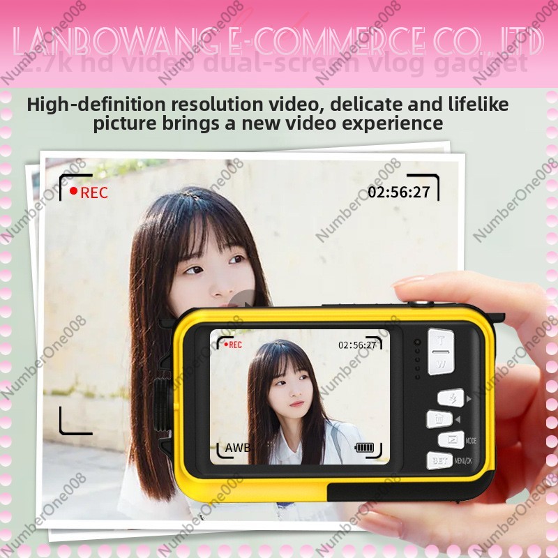 Dual Screen Waterproof Action  - огляд і ціна Underwater Camera