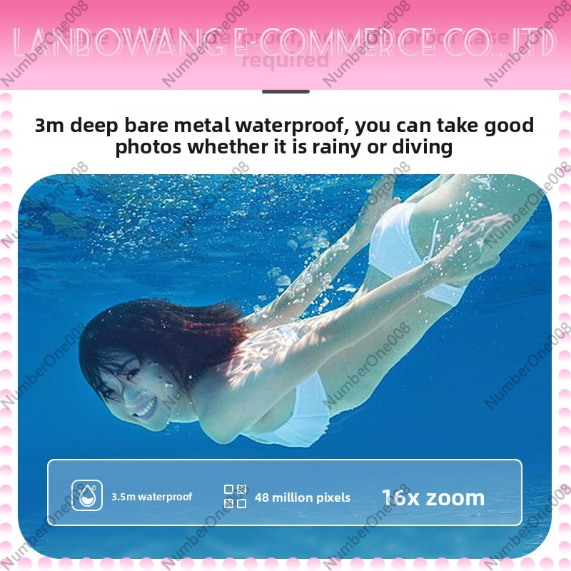Dual Screen Waterproof Action  - огляд і ціна Underwater Camera