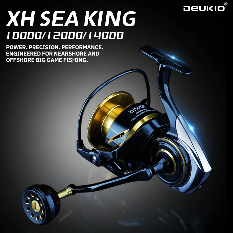 DEUKIO 2026 Long Shot Saltwate - огляд і ціна Abu Garcia Reel Max
